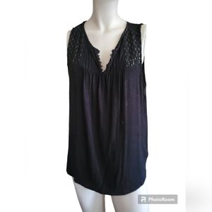 Knox Rose ~ womens black blouse